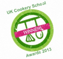 UK Cookery School Awards 2013 winner
