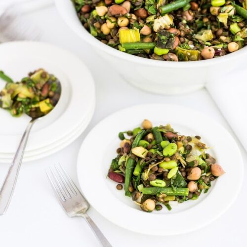 A vegan summer cooking class