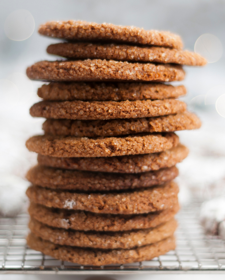 RECIPE Molasses Crinkles Cookery School London