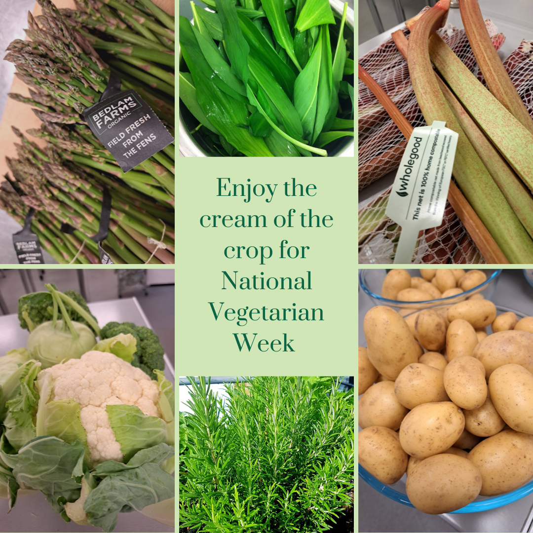 Cream of the crop National Vegetarian Week Cookery School London