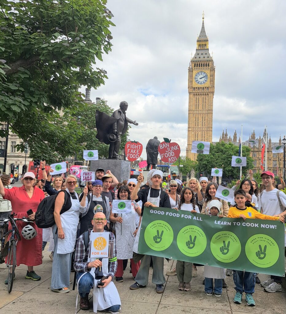 Fight Fake Food March at Parliament Square